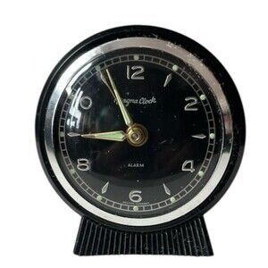 Vintage MagnaClock Magnet Travel Alarm Glow Hands and Numbers PARTS ONLY